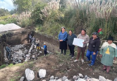 Entrega de Materiales de Construcción. 